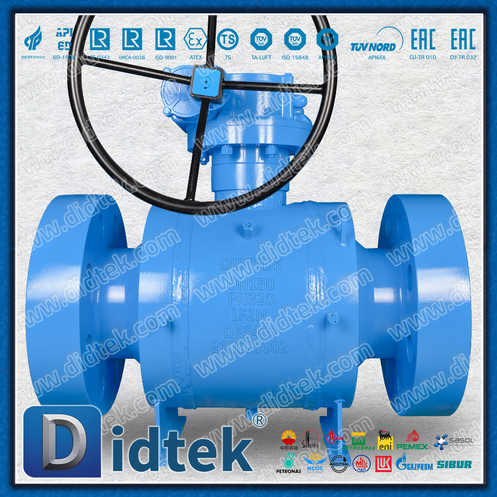 Forged Fully Welding Trunnion Ball Valves 