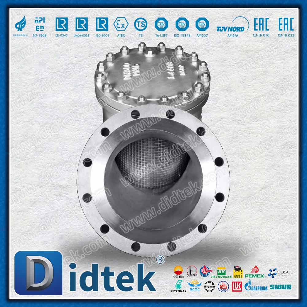 DIN EN 1.4408 Y Strainer With 80 Mesh