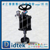 Single Acting Pneumatic Hand Wheel With Honeywell Limit Switch Forged Gate Valve