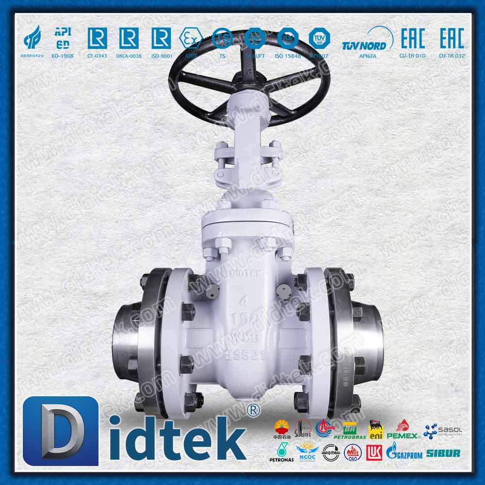 API600 Gate Valve With Counter Flange Match Bolts And Gasket