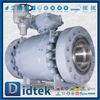 ESD Marine Engineering Trunnion Mounted Auma Electric Ball Valve For High Pressure Gas