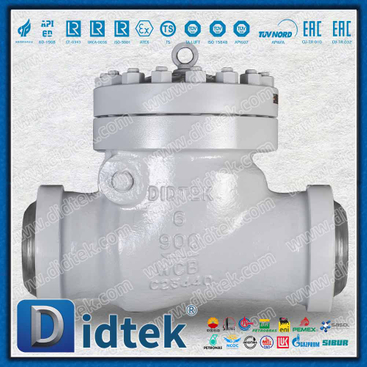 API6D 900LB Swing Check Valve With BW Connection