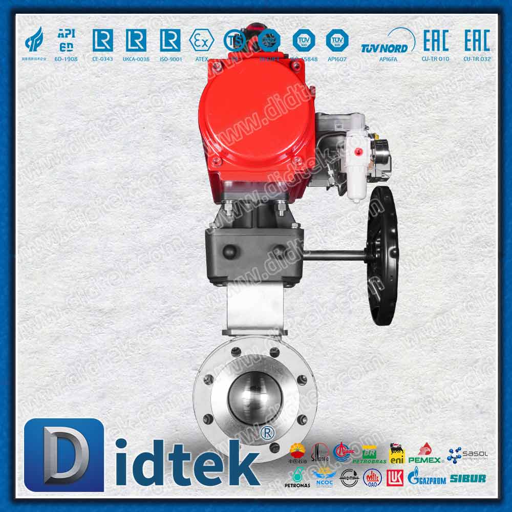 Single Acting Pneumatic Ball Valve For Demineralized Water