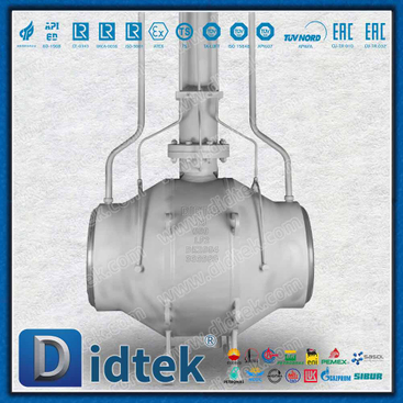 Underground Fully Welded Extend Stem Ball Valve