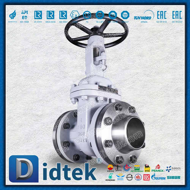 API600 Gate Valve With Counter Flange Match Bolts And Gasket