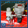 Single Acting Pneumatic Trunnion Ball For Fertilizer Applications