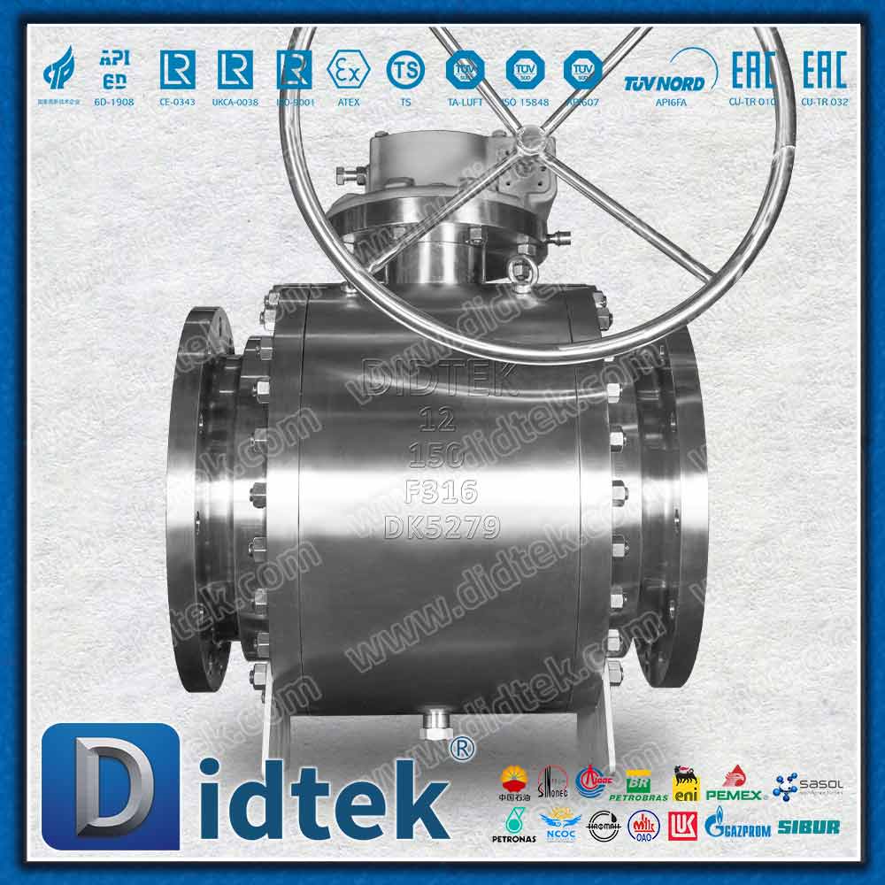 Marine Engineering FPSO F316 Trunnion Ball Valve