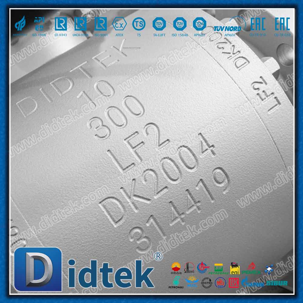 LF2 Three Pieces Body Trunnion Ball Valve With Spring Energized Sealing