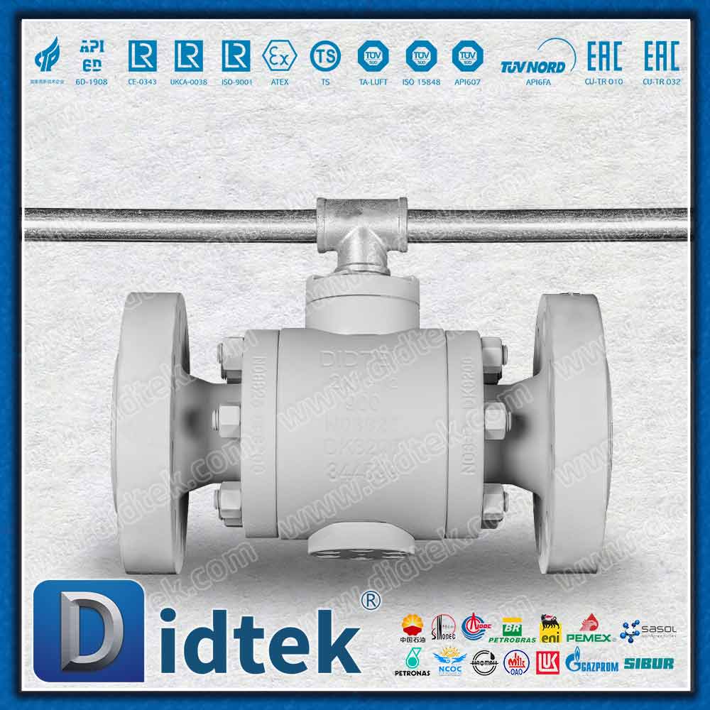 Inconel 825 Trunnion Ball Valve