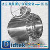 PTFE Elgiloy Marine Engineering FPSO F316 Trunnion Ball Valve