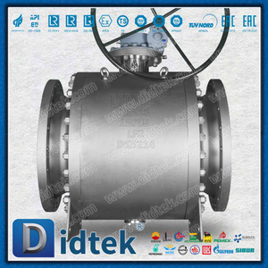 LF2 + Inconel 625 Overlay With PTFE Elgiloy Lip Seal Trunnion Ball Valve
