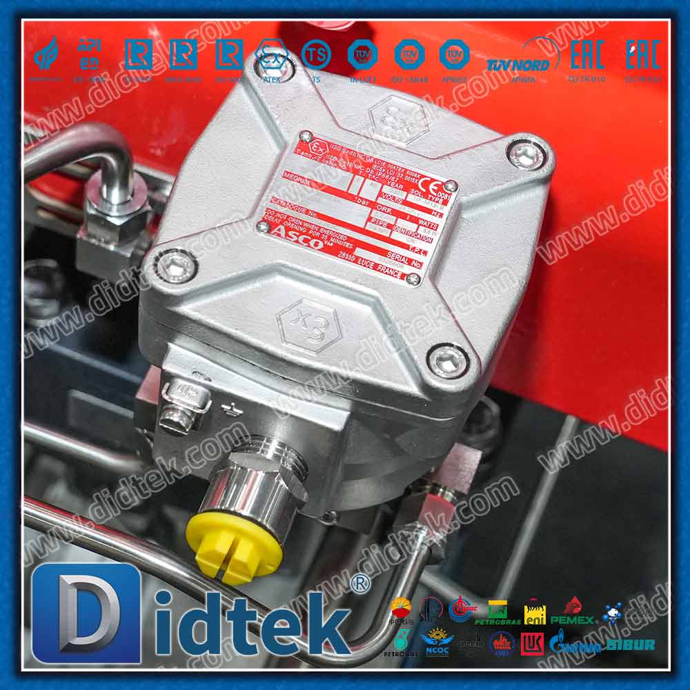 Single Acting Pneumatic Ball Valve For Demineralized Water