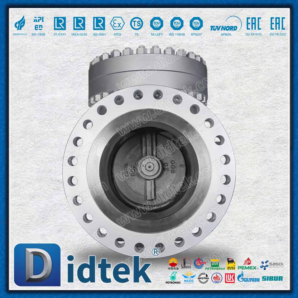 Cast Chromium‑Molybdenum Alloy Steel WC6 Swing Check Valve