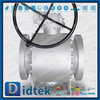 LF2 Three Pieces Body Trunnion Ball Valve With Spring Energized Sealing
