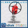 Single Acting Pneumatic Triple Offset Butterfly Valve with TISSIN Positioner