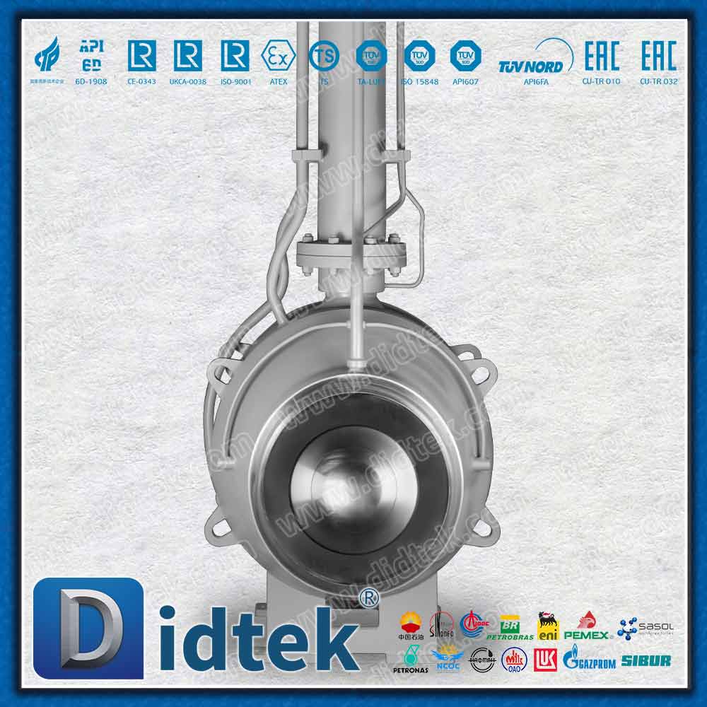 Underground Fully Welded Extend Stem Ball Valve