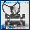 F51 1500 Class Forged Trunnion Ball Valve With PEEK Sealing