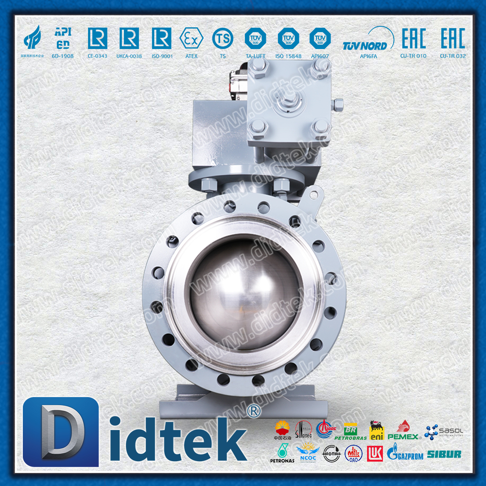 Marine Pneumatic Hydraulic Trunnion Ball Valve for Offshore Engineering