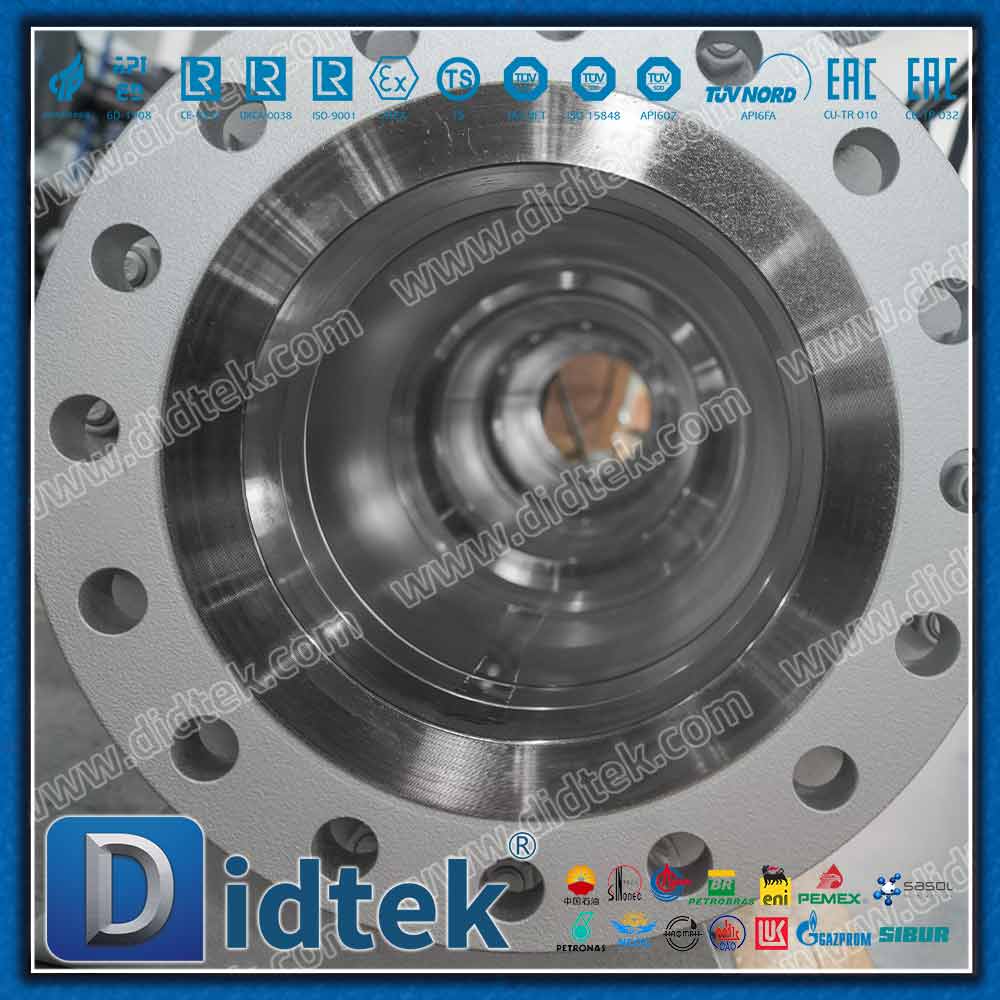 LF2 Three Pieces Body Trunnion Ball Valve With Spring Energized Sealing