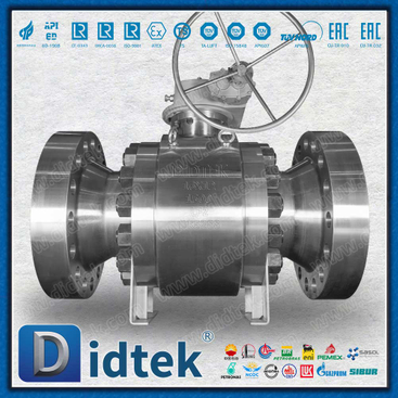 Inconel 625 Overlay Lip Seal High Pressure Ball Valve For Marine Engineering