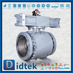 Marine Pneumatic Hydraulic Trunnion Ball Valve for Offshore Engineering