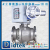 Intelligent Electric Operator CD4MCU Ball Valve With Control Box