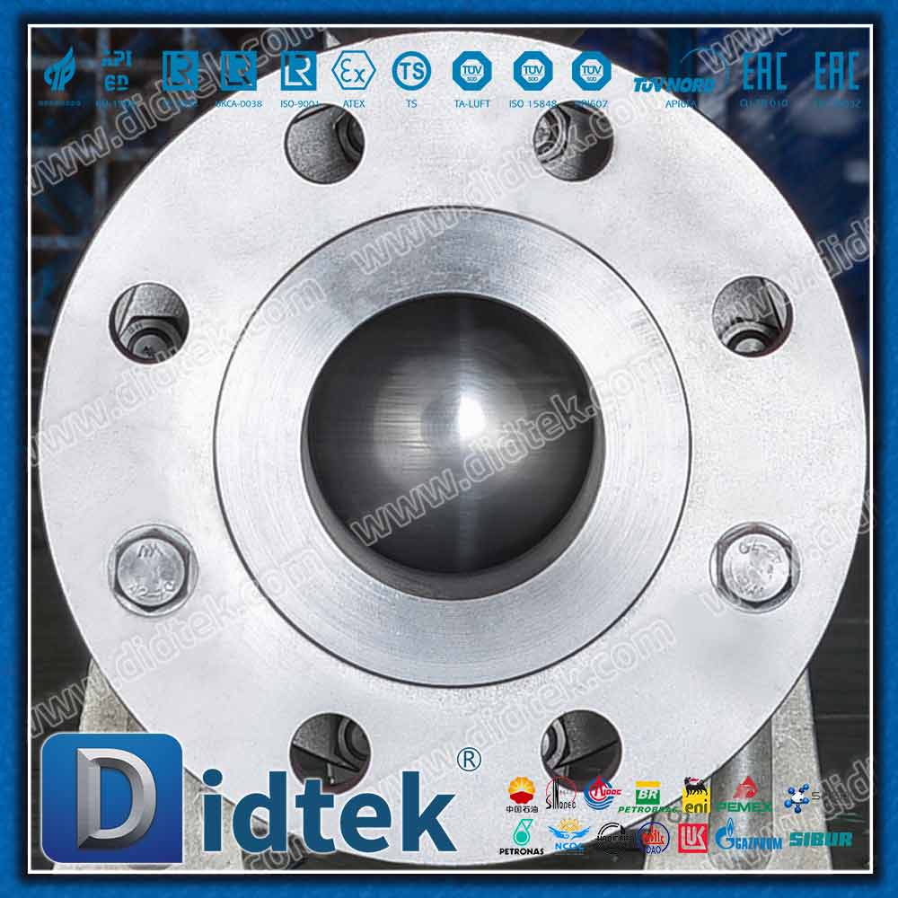 Single Acting Pneumatic Trunnion Ball For Fertilizer Applications