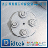 LF2 Three Pieces Body Trunnion Ball Valve With Spring Energized Sealing