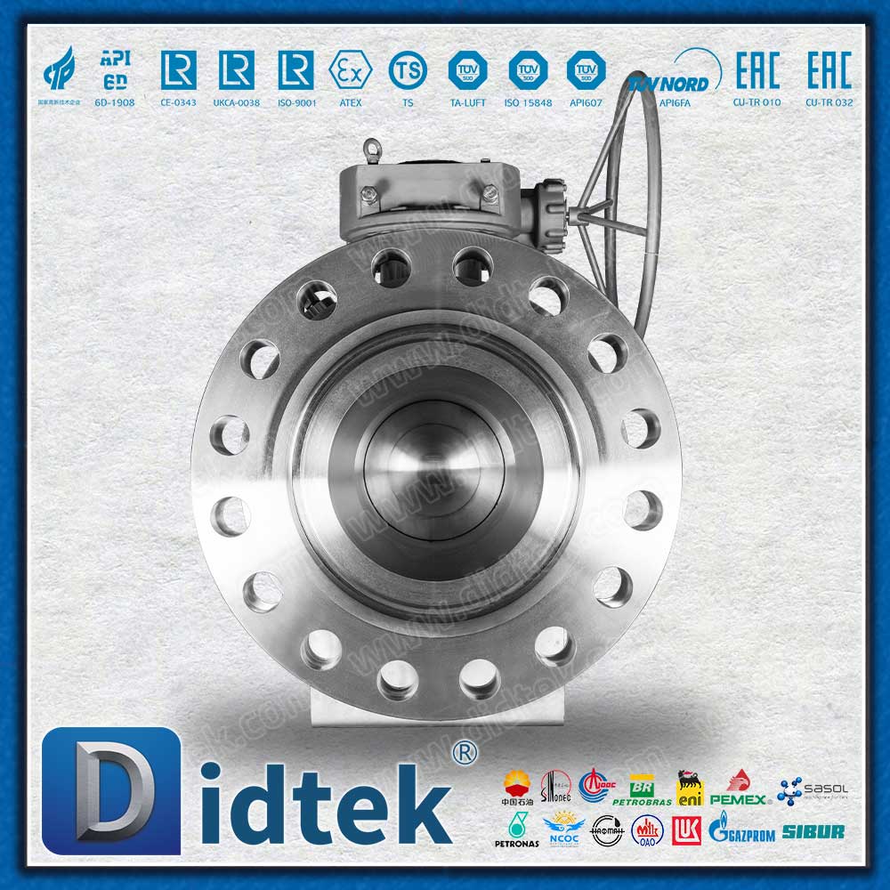 Inconel 625 Overlay Lip Seal High Pressure Ball Valve For Marine Engineering